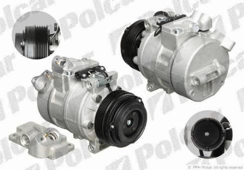 Polcar 8FK351176501 - Kompressori, ilmastointilaite inparts.fi