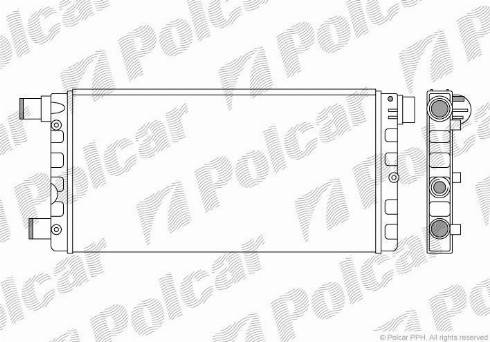 Polcar 300108B2 - Jäähdytin,moottorin jäähdytys inparts.fi