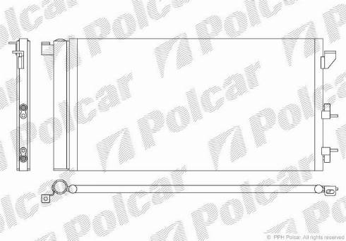 Polcar 3003K81X - Lauhdutin, ilmastointilaite inparts.fi