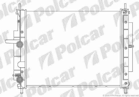 Polcar 3019084X - Jäähdytin,moottorin jäähdytys inparts.fi