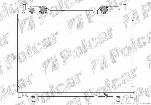 Polcar 301908-8 - Jäähdytin,moottorin jäähdytys inparts.fi