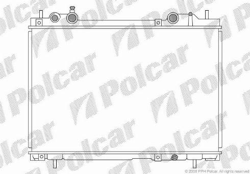 Polcar 3018086X - Jäähdytin,moottorin jäähdytys inparts.fi