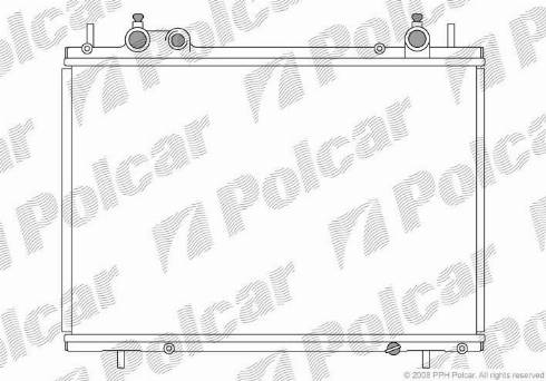 Polcar 3018087X - Jäähdytin,moottorin jäähdytys inparts.fi