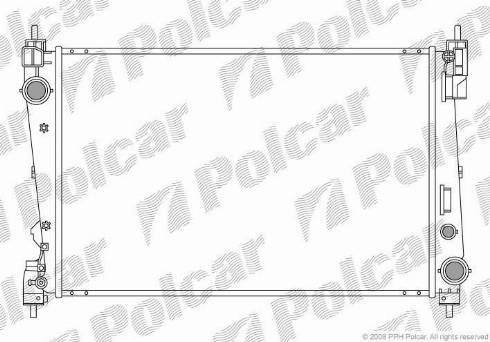 Polcar 3024082X - Jäähdytin,moottorin jäähdytys inparts.fi