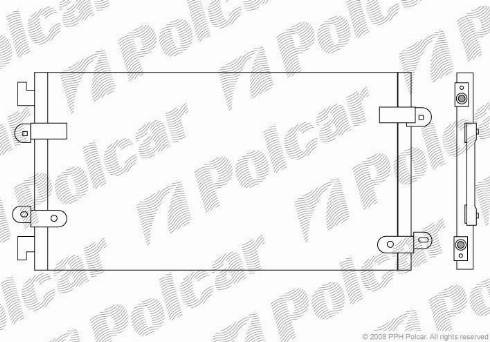 Polcar 3022K83X - Lauhdutin, ilmastointilaite inparts.fi