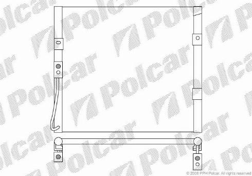 Polcar 3807K8C1 - Lauhdutin, ilmastointilaite inparts.fi