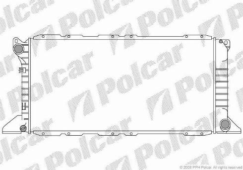 Polcar 324608-4 - Jäähdytin,moottorin jäähdytys inparts.fi