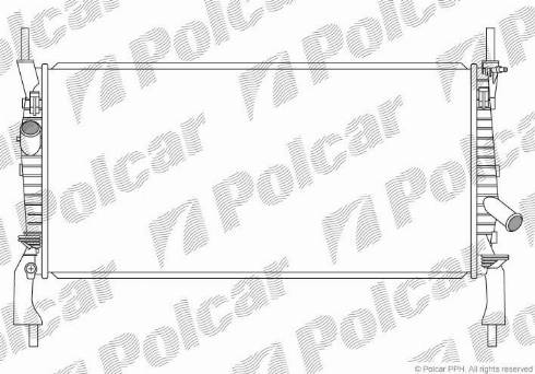 Polcar 3248082K - Jäähdytin,moottorin jäähdytys inparts.fi