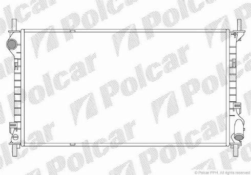 Polcar 3256085X - Jäähdytin,moottorin jäähdytys inparts.fi