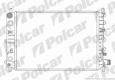 Polcar 3206083X - Jäähdytin,moottorin jäähdytys inparts.fi