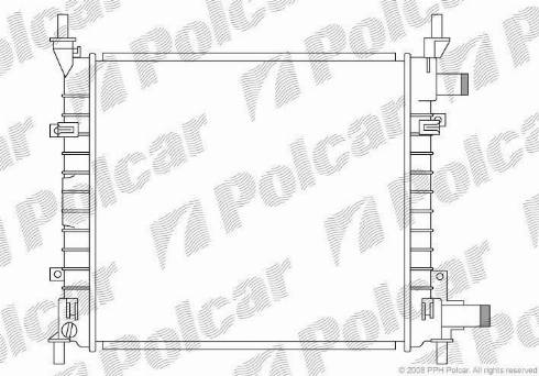 Polcar 3200082X - Jäähdytin,moottorin jäähdytys inparts.fi