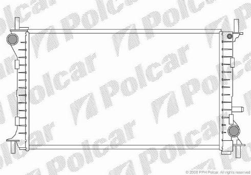 Polcar 3201082X - Jäähdytin,moottorin jäähdytys inparts.fi
