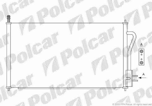 Polcar 3201K81X - Lauhdutin, ilmastointilaite inparts.fi