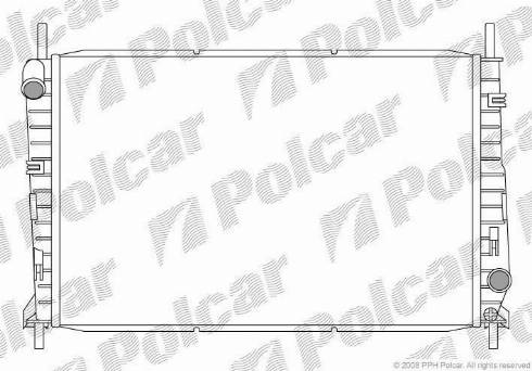 Polcar 3216081X - Jäähdytin,moottorin jäähdytys inparts.fi