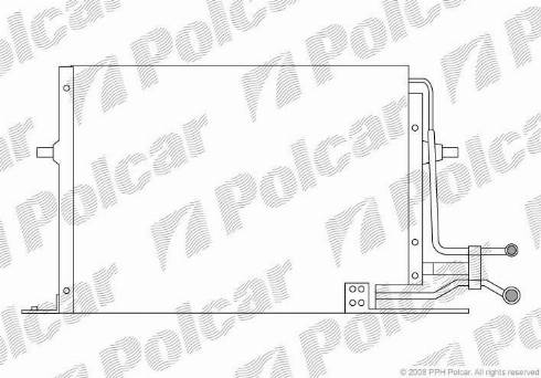 Polcar 3216K8B1 - Lauhdutin, ilmastointilaite inparts.fi