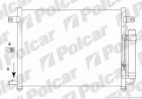 Polcar 2905K8C1 - Lauhdutin, ilmastointilaite inparts.fi