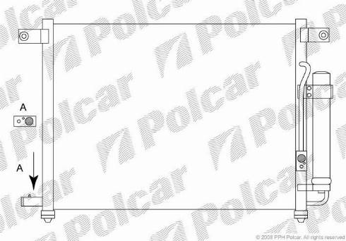 Polcar 2905K8C2 - Lauhdutin, ilmastointilaite inparts.fi