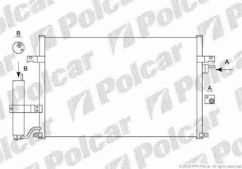 Polcar 2924K8C1 - Lauhdutin, ilmastointilaite inparts.fi