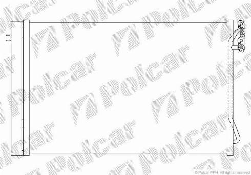Polcar 2001K81X - Lauhdutin, ilmastointilaite inparts.fi