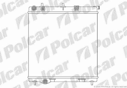 Polcar 2315085X - Jäähdytin,moottorin jäähdytys inparts.fi