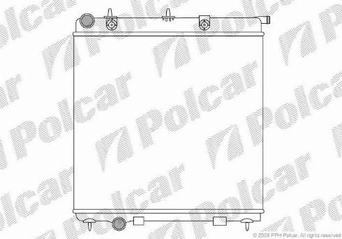 Polcar 231508A1 - Jäähdytin,moottorin jäähdytys inparts.fi