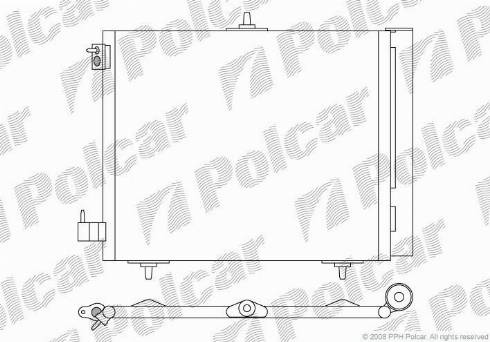 Polcar 2316K81X - Lauhdutin, ilmastointilaite inparts.fi