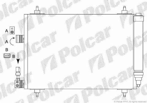 Polcar 2334K81X - Lauhdutin, ilmastointilaite inparts.fi