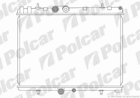 Polcar 233308-1 - Jäähdytin,moottorin jäähdytys inparts.fi