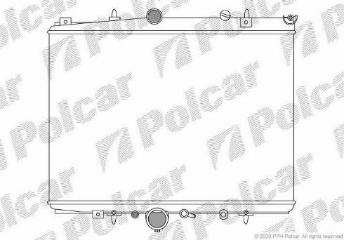 Polcar 233208A4 - Jäähdytin,moottorin jäähdytys inparts.fi