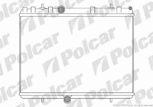 Polcar 2329081X - Jäähdytin,moottorin jäähdytys inparts.fi