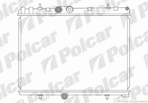 Polcar 232908-1 - Jäähdytin,moottorin jäähdytys inparts.fi