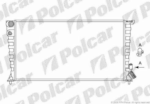 Polcar 2326084X - Jäähdytin,moottorin jäähdytys inparts.fi