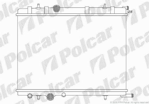 Polcar 232808-3 - Jäähdytin,moottorin jäähdytys inparts.fi