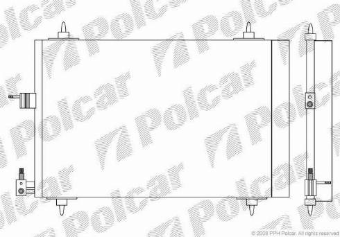 Polcar 2327K81X - Lauhdutin, ilmastointilaite inparts.fi