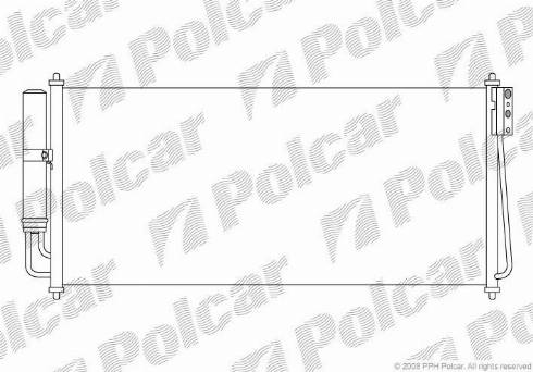 Polcar 2765K8C2 - Lauhdutin, ilmastointilaite inparts.fi