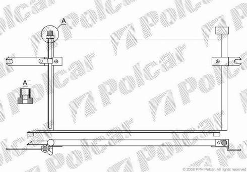 Polcar 2705K8C2S - Lauhdutin, ilmastointilaite inparts.fi