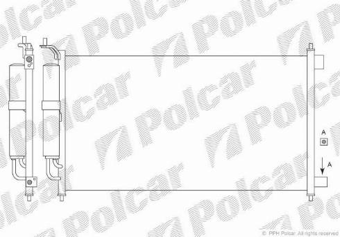 Polcar 2707K81K - Lauhdutin, ilmastointilaite inparts.fi