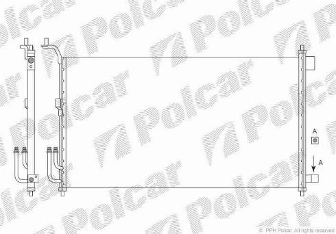 Polcar 2707K8C1 - Lauhdutin, ilmastointilaite inparts.fi