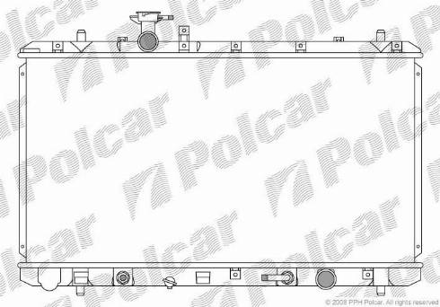 Polcar 7435083K - Jäähdytin,moottorin jäähdytys inparts.fi