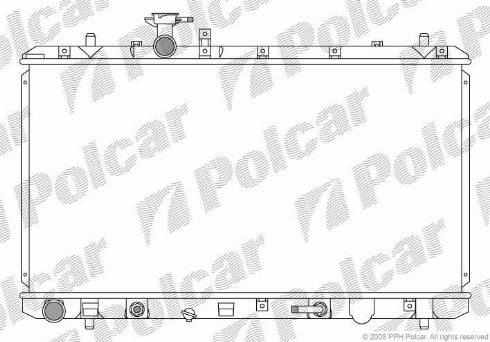 Polcar 7435082K - Jäähdytin,moottorin jäähdytys inparts.fi