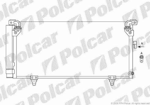 Polcar 7208K8C2 - Lauhdutin, ilmastointilaite inparts.fi