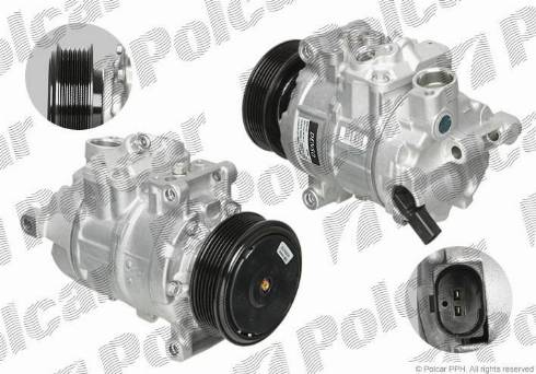 Polcar DCP02041 - Kompressori, ilmastointilaite inparts.fi
