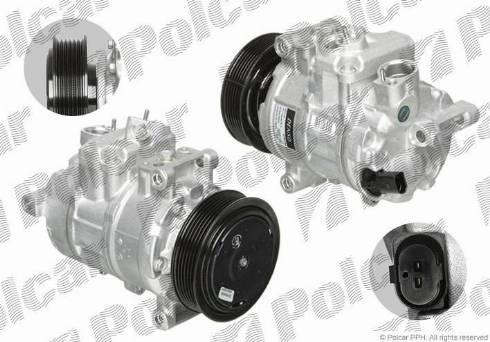 Polcar DCP02050 - Kompressori, ilmastointilaite inparts.fi