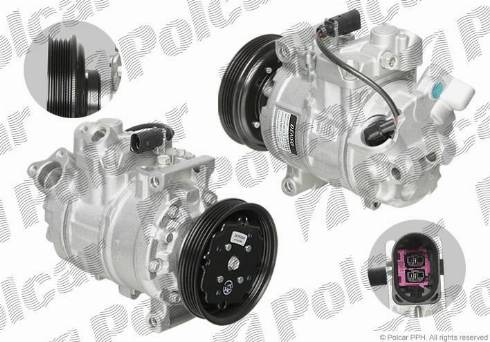 Polcar DCP02024 - Kompressori, ilmastointilaite inparts.fi