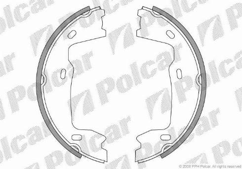 Polcar LS1381 - Jarrukenkäsarja, seisontajarru inparts.fi