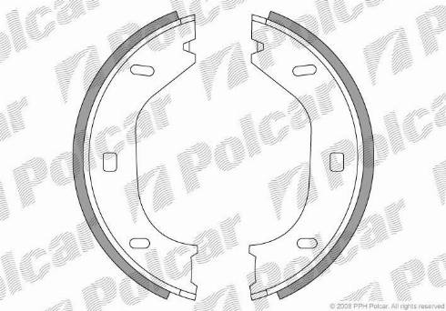 Polcar LS1370 - Jarrukenkäsarja, seisontajarru inparts.fi