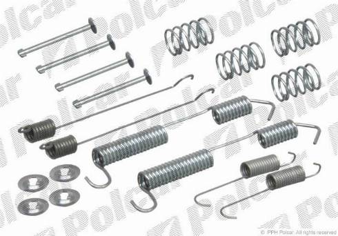 Polcar LY1054 - Tarvikesarja, seisontajarru inparts.fi