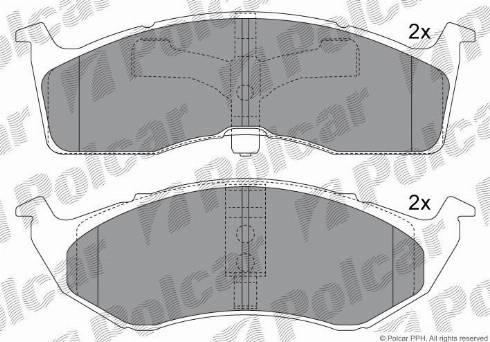 Polcar S70-0062 - Jarrupala, levyjarru inparts.fi