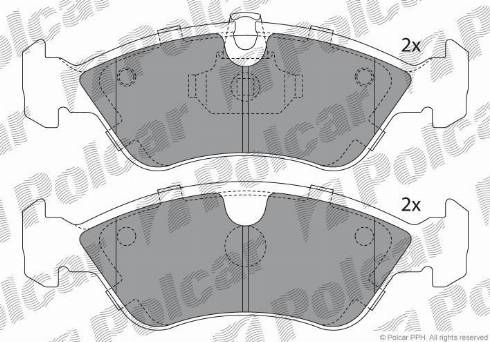 Polcar S70-0016 - Polttimo, takavalo inparts.fi