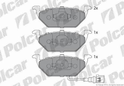 Polcar S70-0010 - Jarrupala, levyjarru inparts.fi